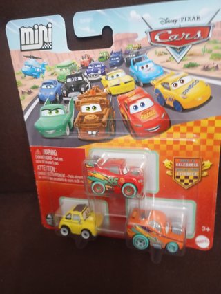 Mini Cars Disney Pixar Set