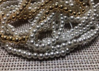 Lote de perlas de bisuteria Nuevas