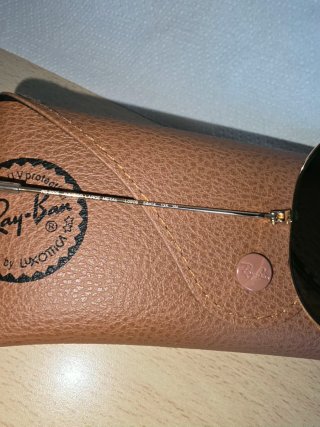 Gafas de sol Ray-Ban RB3025 Aviator Dorado/Verde