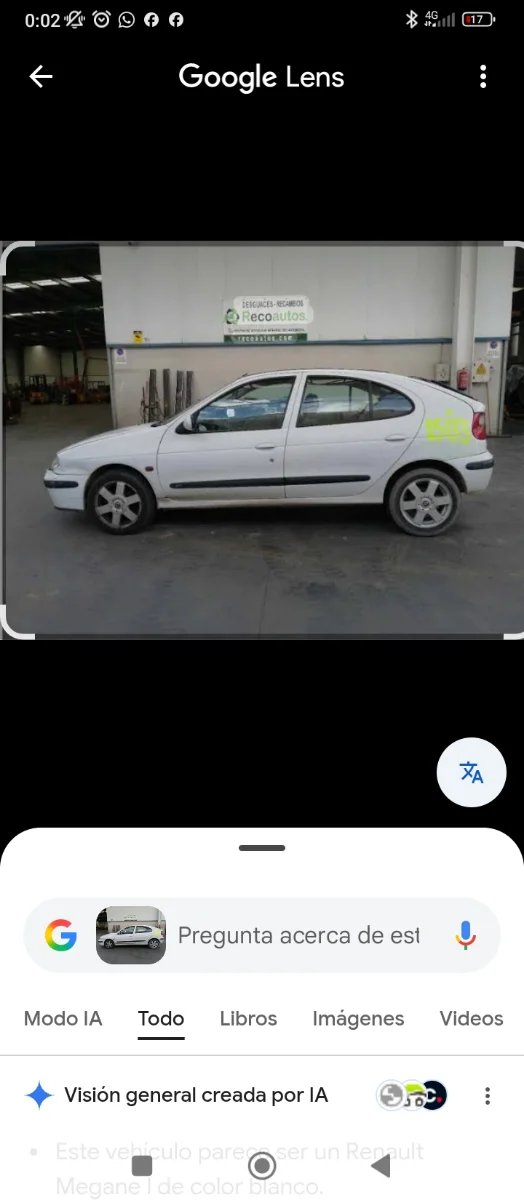 Renault Megane 2001 - foto 1
