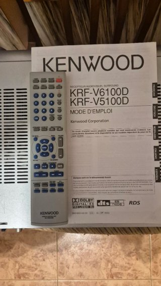 5.1 KENWOOD KRF-V5100D AMPLIFICADOR