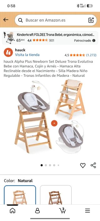 Hauck Alpha Bouncer 2-in-1