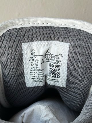 Nike Air Jordan 1 Low Iron Grey [38.5]