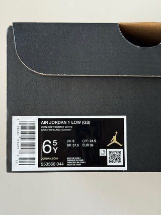 Nike Air Jordan 1 Low Iron Grey [39]