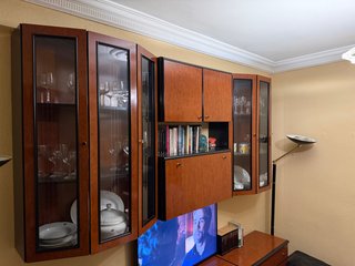 Mueble de salón modular madera