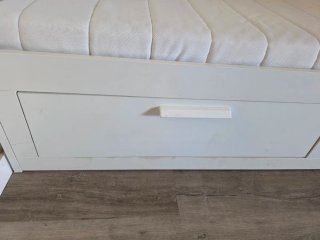 Cama IKEA Brimnes Blanca