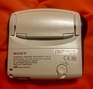 Lettore Minidisc Sony MZ-S1 Net MD