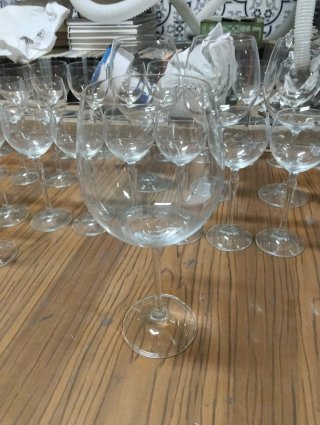 Lote Vasos Cristal Variados
