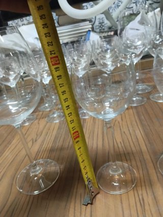 Lote Vasos Cristal Variados