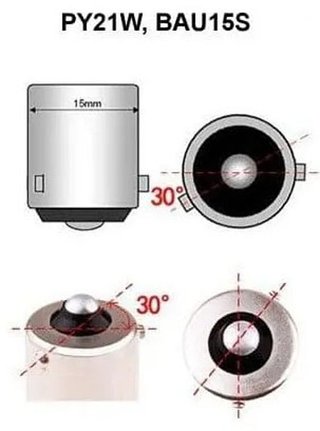 Bombillas PY21W