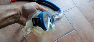 Maschera cressi snorkeling e boccaglio