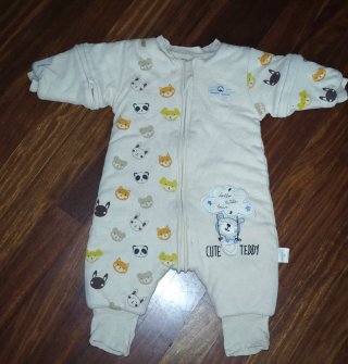 Pijama buzo bebé ositos y pandas