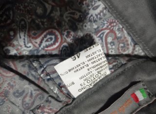 Pantaloni uomo Guarracino gabardine n.46