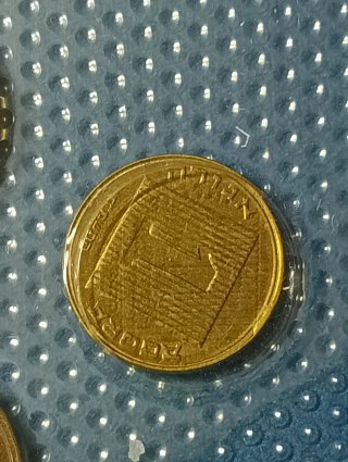 Monete Israele 1 Nuovo Shekel