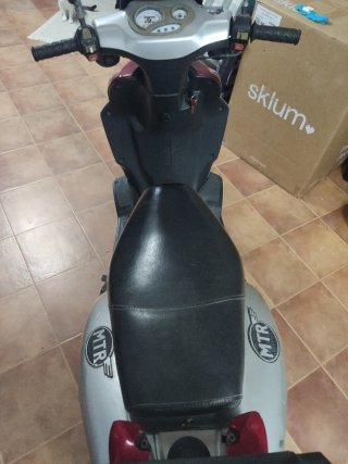 Moto Kinroad XT 125 -T6  Roja/Plata