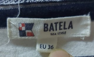 Camiseta marinera de manga tres cuartos