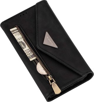 UDBKKDX Funda tipo cartera Samsung S25 Ultra Negra