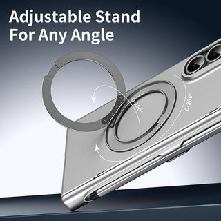 BAILI Funda MagSafe Lápiz Samsung Z Fold 6 Plata