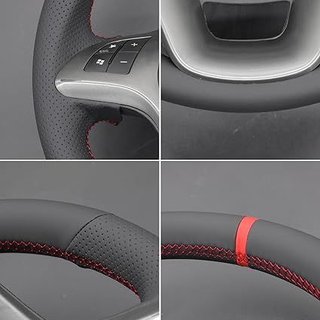 MEWANT Fundas Volante Coche Lancia Delta III