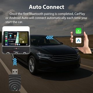 Sunweyer S21 Adaptador CarPlay y Android Auto