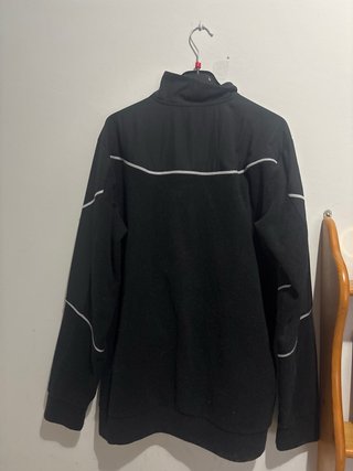 Sudadera Adidas negra con cremallera