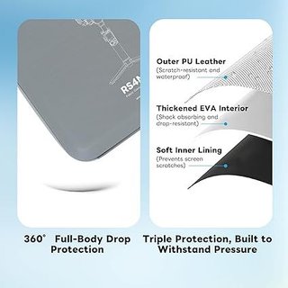 DFCINE Funda para DJI RS 4 Mini & RS 3 Mini gris