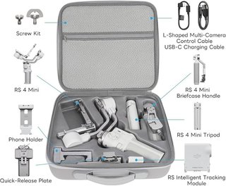 DFCINE Funda para DJI RS 4 Mini & RS 3 Mini gris