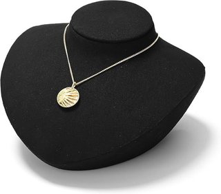 Expositor Collar Oirlv Negro y Plateado
