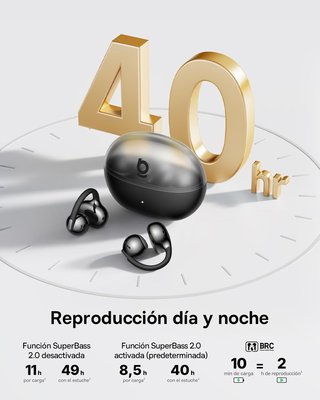 BASEUS MC2 Air Auriculares Abiertos Bluetooth 6.0