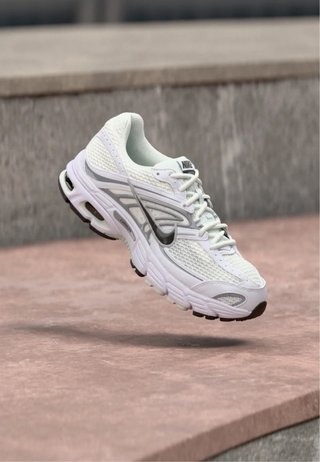 Zapatillas Nike Blancas y Plateadas