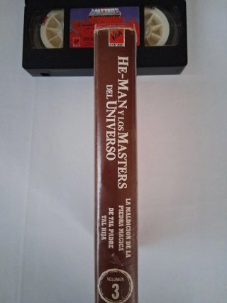 VHS He-Man y los Masters del Universo