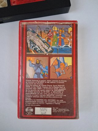VHS He-Man y los Masters del Universo