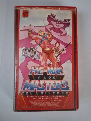 VHS He-Man y los Masters del Universo