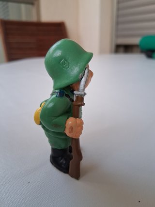 Figura Soldado Alemán PVC Años 80