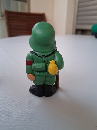 Figura Soldado Alemán PVC Años 80