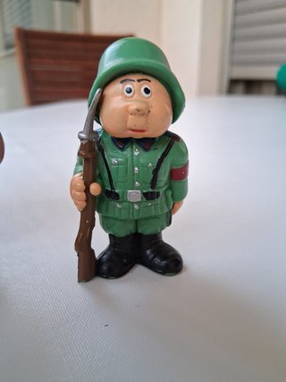 Figura Soldado Alemán PVC Años 80