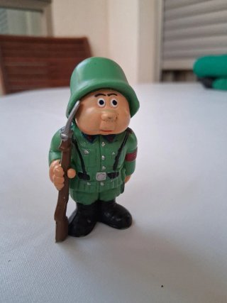 Figura Soldado Alemán PVC Años 80