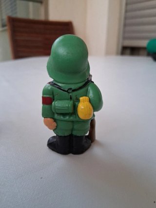 Figura Soldado Alemán PVC Años 80