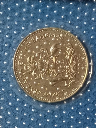 Monete Bahamas 1, 5, 10 Cents