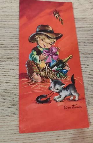 Lote Postales Ferrandiz y Constanza Vintage Años 7