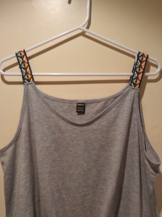 Camiseta de Tirantes Gris