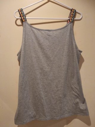 Camiseta de Tirantes Gris