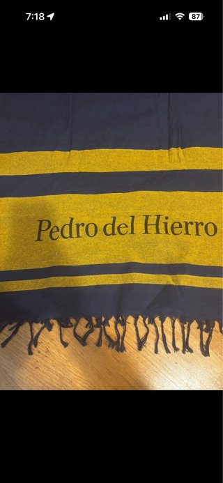 Pedro del Hierro Toalla Pareo Algodón Rayas