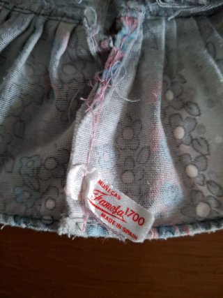 Vestido Nancy años 80 floral