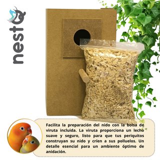 Nido Agaporni Vertical NestQ 28cm