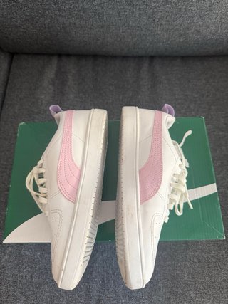 Zapatillas Puma Mujer Talla 37 Rosa y Blanco