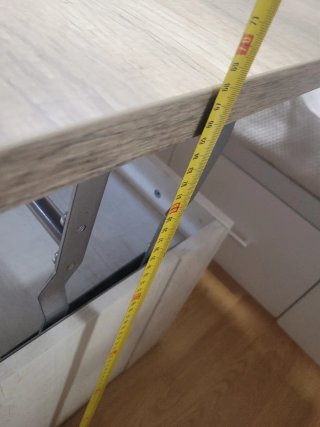 Mesa de centro elevable madera y con ruedas