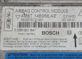 2298501 centralita airbag 4m5t14b056ae ford focus