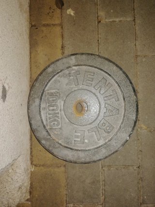 Disco de pesa 100KG TENTABLE