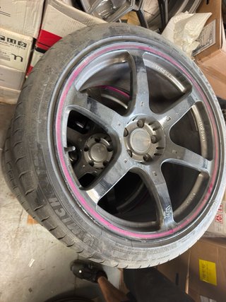 Llantas Volk Racing Rims Nissan GTR 20” doble med